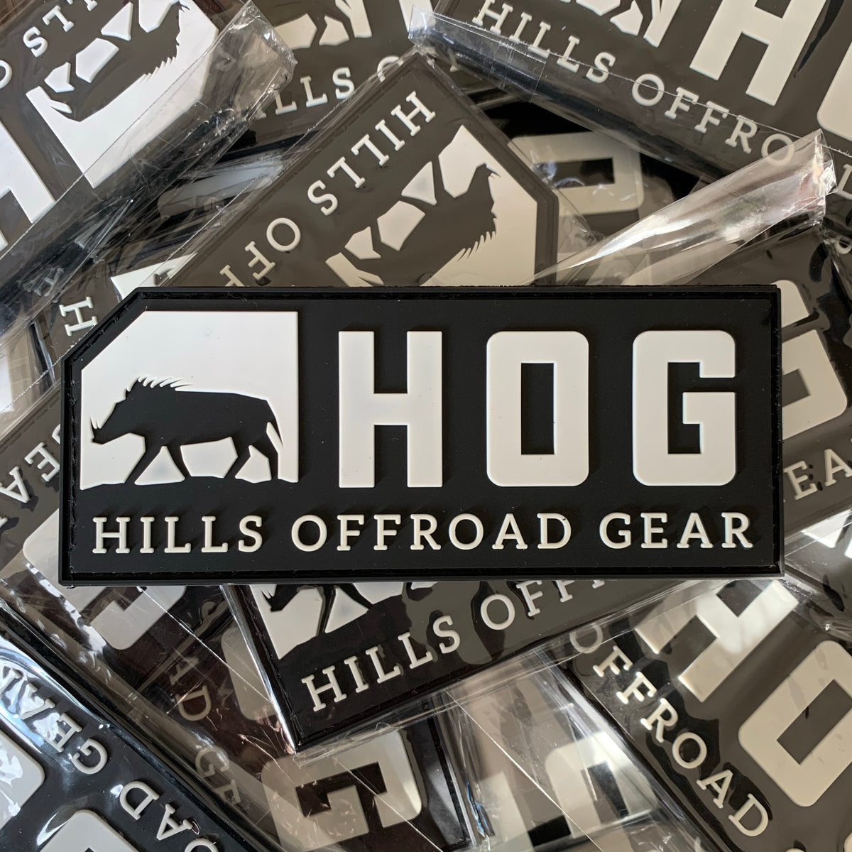 HOG PVC Patch OG – Black Hog Tactical